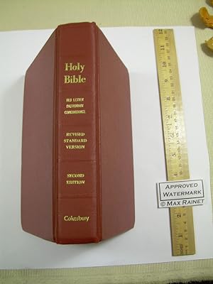 Holy Bible Red Letter Dictionary Concordance REVISED STANDARD VERS RSV Second Edition Cokesbury w...