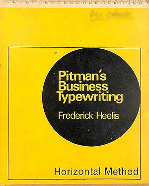 Pitman's business typewriting
