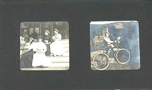 Small Vernacular photo album of the Samuel Browne family in Montgomery, New York