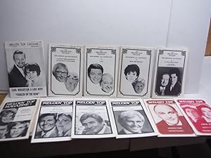 Lot of 11 Melody Top Theatre Playbills.