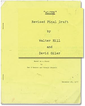 Alien (Original post-production screenplay for the 1979 film)