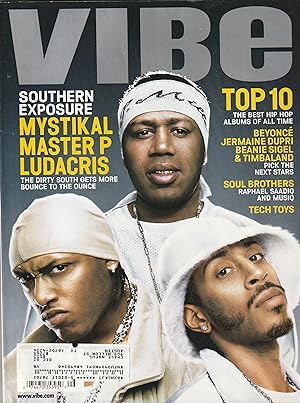 Vibe (music magazine), June 2002 (Master P, Mystikal, Ludacris on cover)
