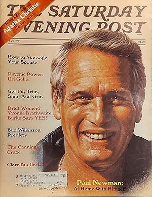 The Saturday Evening Post Magazine, Paul Newman, October 1977,