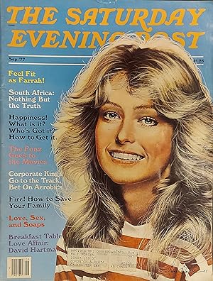 The Saturday Evening Post Magazine, Farrah Fawcett, September 1977,