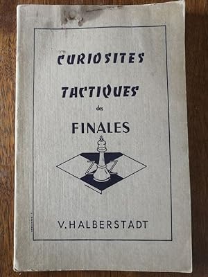 Curiosités tactiques Finales d échecs 1954 - HALBERSTADT Vitaly - Edition originale Sports Tactiq...