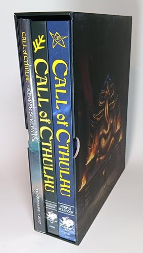 Call of Cthulhu Role Playing Game Boxed Set (complete in three volumes): Keeper Rulebook, Investi...
