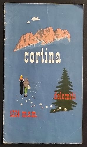 Opuscolo Cortina d'Ampezzo - Dolomiti