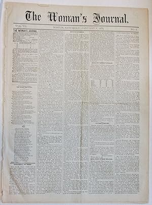 THE WOMAN'S JOURNAL. VOL. VII. NO. 2. BOSTON, SATURDAY, JANUARY 8, 1876