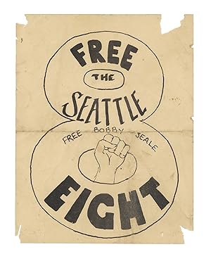Free the Seattle Eight: Free Bobby Seale (Original handbill)