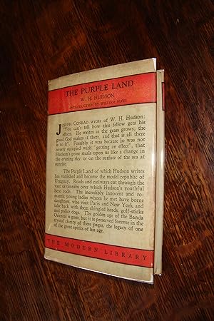 The Purple Land (first Modern Library edition stated in RARE 1st issue DJ) ML# 24