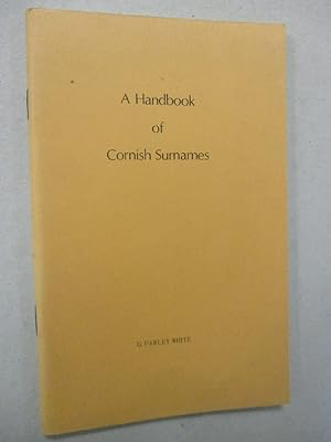 A Hanbook of Cornish Surnames