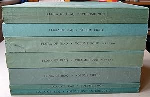 Flora of Iraq, Volumes 1, 2, 3, 4,8 & 9 (in seven volumes). [Gren Lucas' copies]