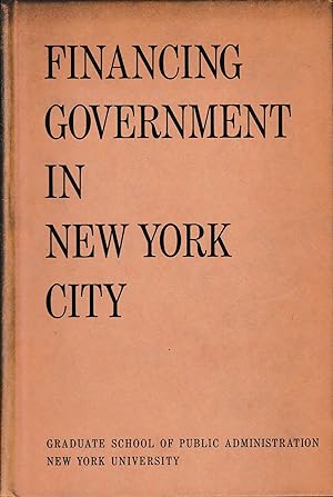 Financing government in New York City.