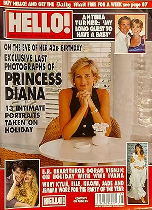 Hello! Magazine No.668 Princess Diana June 26Th 2001