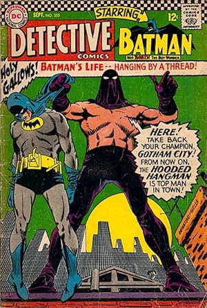 Detective Comics No. 355 ; Batman with Robin the Boy wonder.