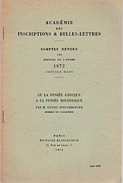 Exlibris Daniel Schlumberger ; In : Académie des inscriptions et belles-lettres. Comptes rendus d...