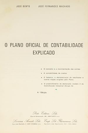O PLANO OFICIAL DE CONTABILIDADE EXPLICADO.