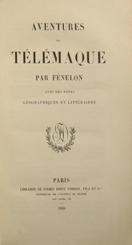 AVENTURES DE TÉLÉMAQUE. [1859]