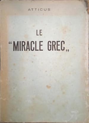 LE «MIRACLE GREC».