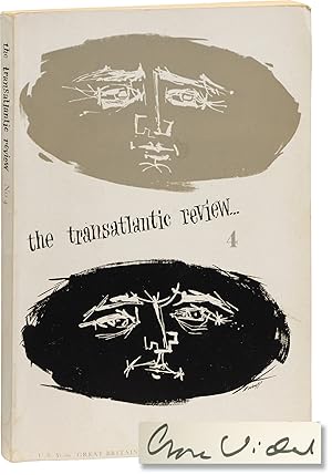 The Transatlantic Review 4: Summer 1960 (First Edition, signed by Gore Vidal)