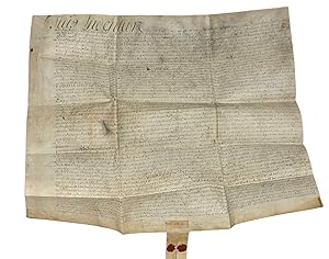 Deed from William Morris and wife to the Corporation of New York. Signed by William and Rebecca M...