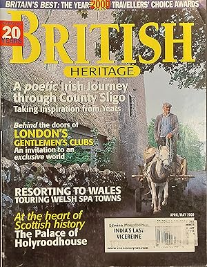 British Heritage Magazine Vol.21 No.3 Gentleman's Club April/May 2000