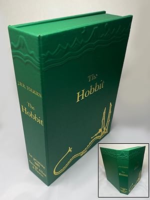 THE HOBBIT - Custom Clamshell Case Only. (NO BOOK INCLUDED) in GREEN