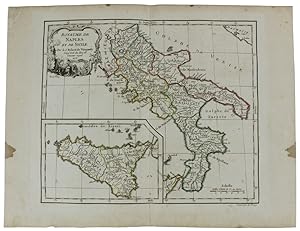 ROYAUME DE NAPLES ET DE SICILE. [Carta geografica del 1778]: