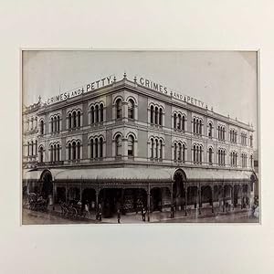Albumen Photograph of Victoria House, Brisbane
