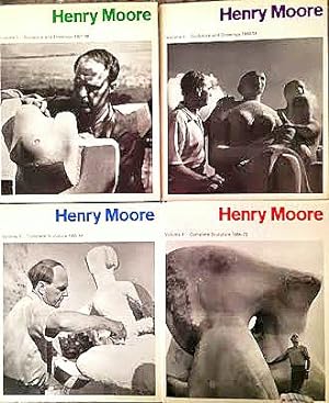 Henry Moore Sculpture and Drawings 4 volumes
