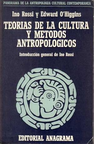 TEORÍAS DE LA CULTURA Y METODOS ANTROPOLÓGICOS.