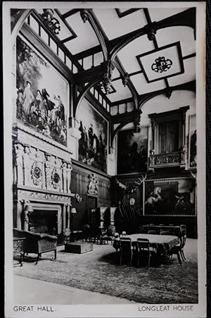 Longleat House Bedfordshire Local Publisher Real Photo Postcard