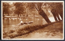 Bedford The River Real Photo Collectable Photochrom Dated 1955 Postcard