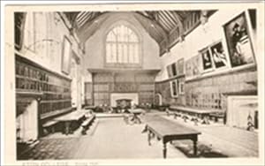 Eton College Dining Hall Berkshire 1913