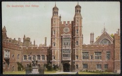Eton College Berkshire Local Publisher Marshall's Series Windsor Vintage Postcard