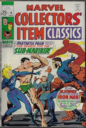 MARVEL COLLECTORS' ITEM Classics: Feb. #19 (Fantastic Four; Iron Man; Dr. Strange)