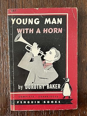Young man with a horn