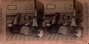A Spanking Good Time: Sold only by Underwood & Underwood. (Stereograph).