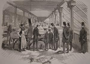 Visit Of The Prince Of Wales And Prince Alfred To Messrs Day And Son's Lithographic Establishment.