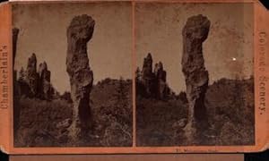 Colorado Mountain Views: Glen Eyrie Series. (Stereograph, hand numbered 90).