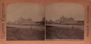 Columbian Exposition: Chicago 1893: Fisheries Building, World's Fair Grounds. (Stereograph).