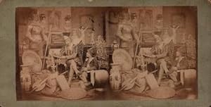 The Old Curiosity Shop. (Stereograph).
