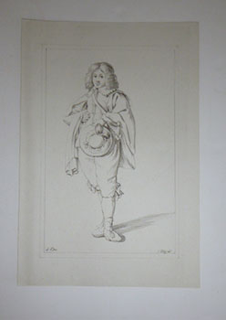 Le Duc. First edition of the lithograph.