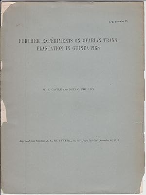Further Experiments on Ovarian Transplantation in Guinea-Pigs by W. E. Castle and John C. Phillips