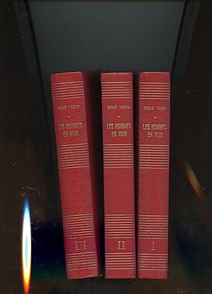 LES HOMMES EN NOIR . Roman de René Vigo .3 volumes . TOME I :PRESTIGES - TOME DEUXIÈME : CLAIR -O...