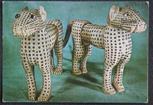 Leopards Antiquities of Benin Nigeria 1976 Collectable Postcard