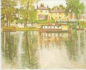 Reflections Balloch 1929-30 Artist George Leslie Hunter 1879-1931 Collectable Postcard