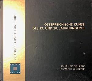 Österreichische Kunst des 19. und 20. Jahrhunderts  Ausstellungskatalog 10 Jahre Galerie Kovacek...