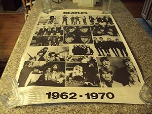 Beatles 1962-1970 Capitol Apple Promo Poster Designed Robert Zenter 1976