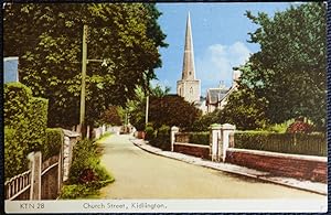 Kidlington Church Street Oxfordshire Oxon 1974 Postcard